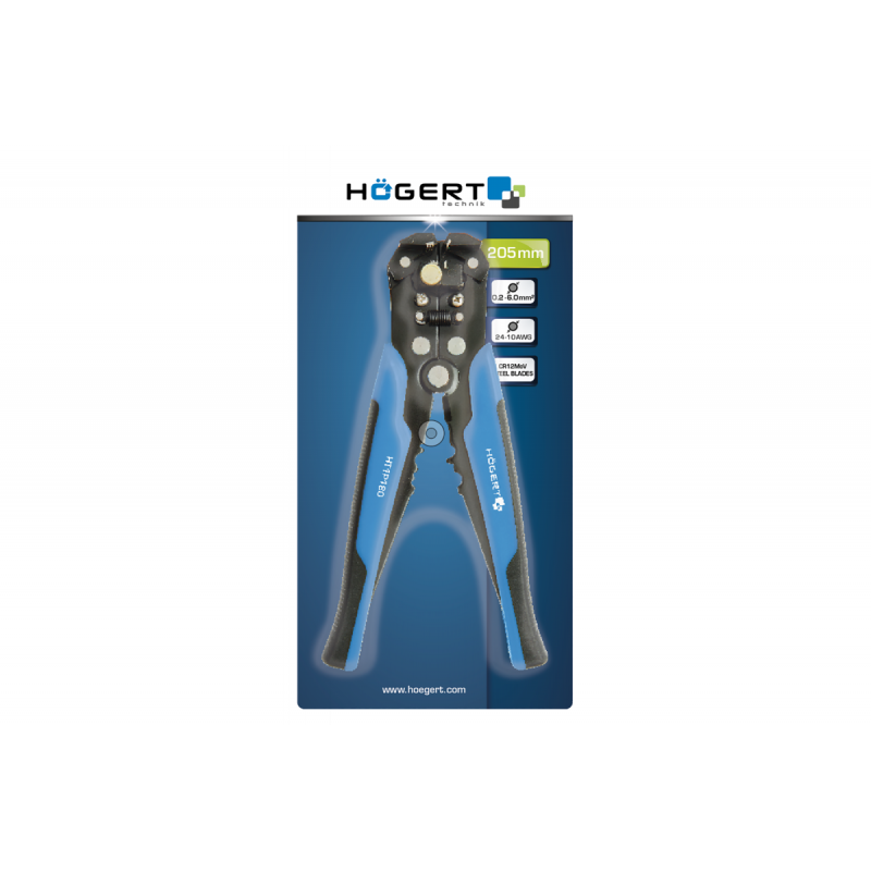 Szczypce automatyczne do izolacji 205mm Szczypce automatyczne do izolacji 205mm