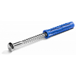 4ALL Kołek uniwersalny 12x60mm z wkrętem z łbem sześciokątnym  8,0x80mm [OP 10]