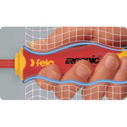 Wkrętak płaski 3,0 x 0,5 FELO - Ergonic VDE Wkrętak płaski 3,0 x 0,5 FELO - Ergonic VDE