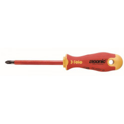 Wkrętak krzyżowy PH 2 FELO - Ergonic VDE Wkrętak krzyżowy PH 2 FELO - Ergonic VDE