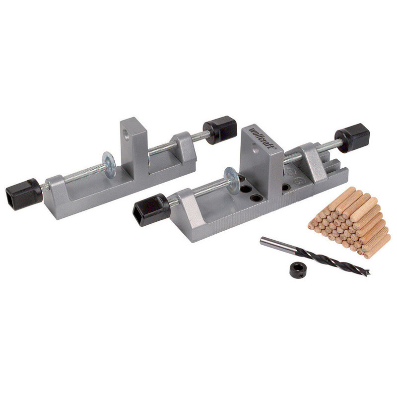 Przyrząd do połączeń kołkowych Wolfcraft - 6, 8, 10 mm Przyrząd do połączeń kołkowych Wolfcraft - 6, 8, 10 mm