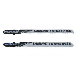 3 brzeszczoty Wolfcraft - uchwyt T, panele, parkiet 3 brzeszczoty Wolfcraft - uchwyt T, panele, parkiet