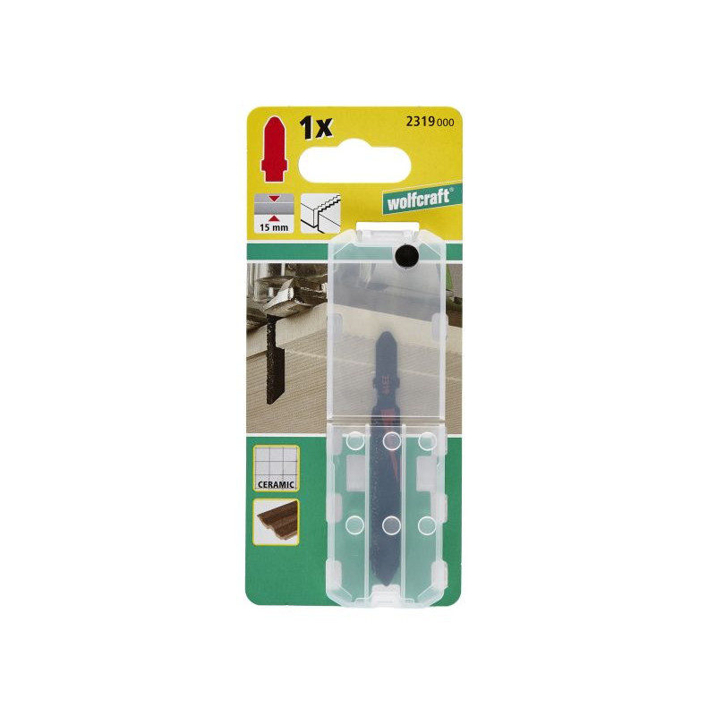 Brzeszczot Wolfcraft - uchwyt T, HM, cegła Brzeszczot Wolfcraft - uchwyt T, HM, cegła