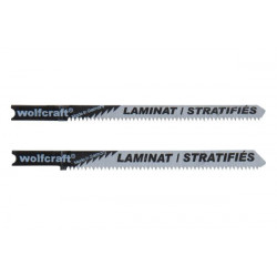 3 brzeszczoty Wolfcraft - uchwyt U, do laminatu, paneli 3 brzeszczoty Wolfcraft - uchwyt U, do laminatu, paneli