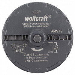 Otwornica uniwersalna 28,35,50,68,75 mm Wolfcraft PRO Otwornica uniwersalna 28,35,50,68,75 mm Wolfcraft PRO