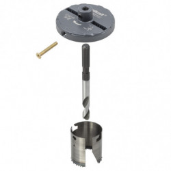 Otwornica uniwersalna 28,35,50,68,75 mm Wolfcraft PRO Otwornica uniwersalna 28,35,50,68,75 mm Wolfcraft PRO