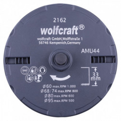 Otwornica uniwersalna 60,67,74,81,95 mm Wolfcraft Otwornica uniwersalna 60,67,74,81,95 mm Wolfcraft