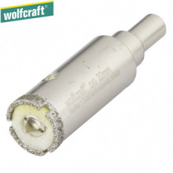Otwornica diamentowa do płytek 22 mm Wolfcraft Ceramic Otwornica diamentowa do płytek 22 mm Wolfcraft Ceramic