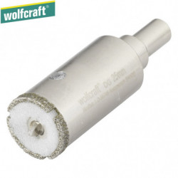 Otwornica diamentowa do płytek 25 mm Wolfcraft Ceramic Otwornica diamentowa do płytek 25 mm Wolfcraft Ceramic