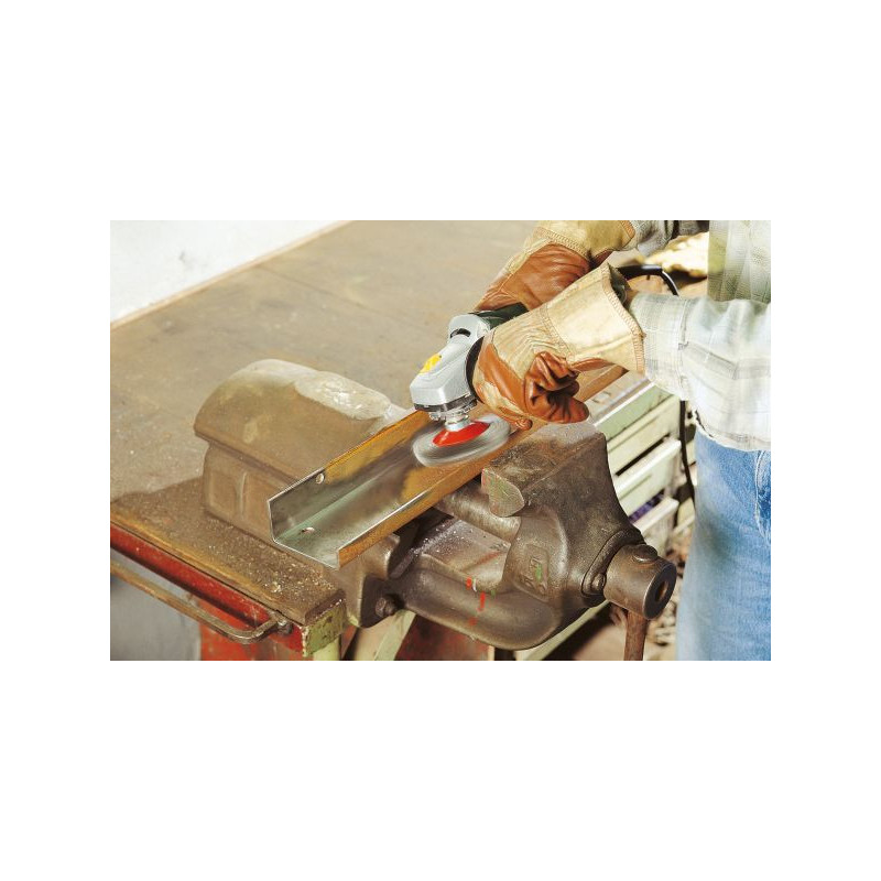 Szczotka stożkowa 100 mm/M14 Wolfcraft - drut falisty Szczotka stożkowa 100 mm/M14 Wolfcraft - drut falisty