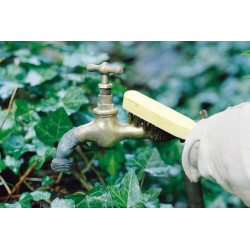 Szczotka ręczna 3-rzędowa 200 mm Wolfcraft - drut mosiężny Szczotka ręczna 3-rzędowa 200 mm Wolfcraft - drut mosiężny