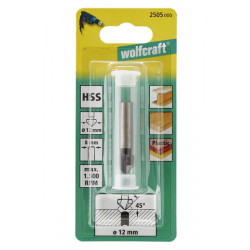 Pogłębiacz 12 mm Wolfcraft - HSS Pogłębiacz 12 mm Wolfcraft - HSS