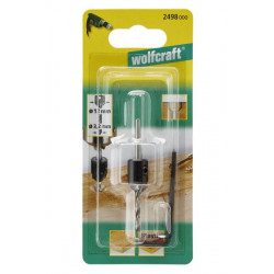 Nawiertak z fazownikiem 3,2 - 12 mm Wolfcraft Nawiertak z fazownikiem 3,2 - 12 mm Wolfcraft