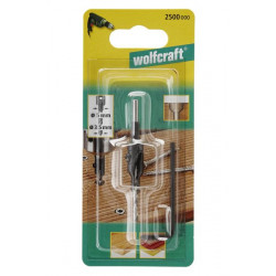 Nawiertak z fazownikiem 3,5 - 5 mm Wolfcraft Nawiertak z fazownikiem 3,5 - 5 mm Wolfcraft