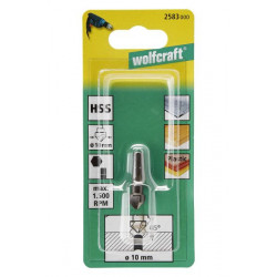 Pogłębiacz 10 mm Wolfcraft - HSS, trzpień 6-kąt Pogłębiacz 10 mm Wolfcraft - HSS, trzpień 6-kąt