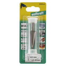 Frez do otworów 5 - 20 mm Wolfcraft - HSS, trzpień 8 mm Frez do otworów 5 - 20 mm Wolfcraft - HSS, trzpień 8 mm