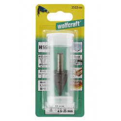 Frez do otworów 6 - 24 mm Wolfcraft - HSS, trzpień 8 mm Frez do otworów 6 - 24 mm Wolfcraft - HSS, trzpień 8 mm