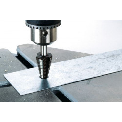 Wiertło stopniowane HSS 4-20 mm Wolfcraft, trzpień 8 mm Wiertło stopniowane HSS 4-20 mm Wolfcraft, trzpień 8 mm