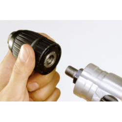 Uchwyt wiertarski szybkomocujący 1,5 - 13 mm Wolfcraft - 10 (3/8) - 24 Uchwyt wiertarski szybkomocujący 1,5 - 13 mm Wolfcraft - 10 (3/8) - 24