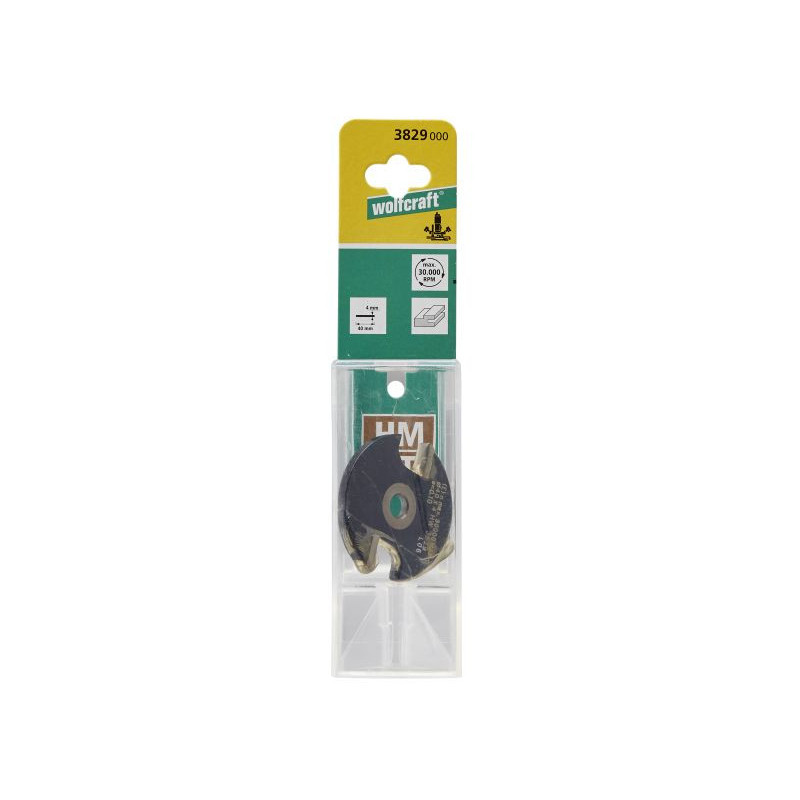 Frez tarczowy do rowków 40/4 mm Wolfcraft - HM, bez trzpienia Frez tarczowy do rowków 40/4 mm Wolfcraft - HM, bez trzpienia