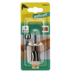 Frez promieniowy 25 mm Wolfcraft - WS, trzpień 8 mm Frez promieniowy 25 mm Wolfcraft - WS, trzpień 8 mm