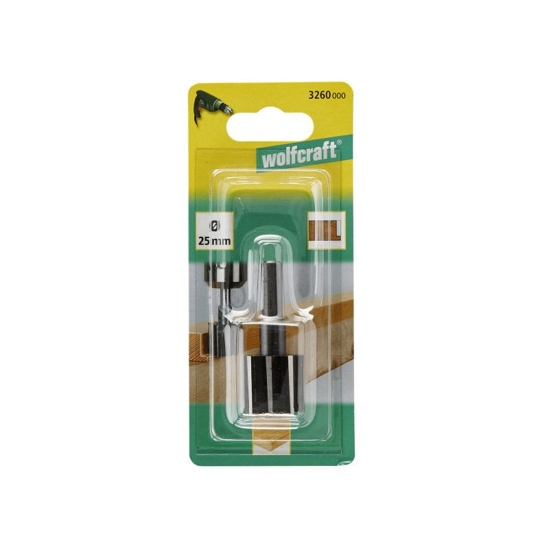Frez cylindryczny 25 mm Wolfcraft - WS Frez cylindryczny 25 mm Wolfcraft - WS