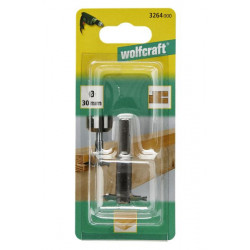 Frez szczelinowy 30 mm Wolfcraft - WS, trzpień 8 mm Frez szczelinowy 30 mm Wolfcraft - WS, trzpień 8 mm