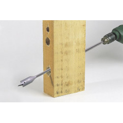 Trzpień przedłużający do wierteł płaskich 270 mm/ 6-kąt Wolfcraft Trzpień przedłużający do wierteł płaskich 270 mm/ 6-kąt Wolfcraft