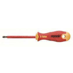 Wkrętak krzyżowy Z 1 FELO - Ergonic VDE Wkrętak krzyżowy Z 1 FELO - Ergonic VDE