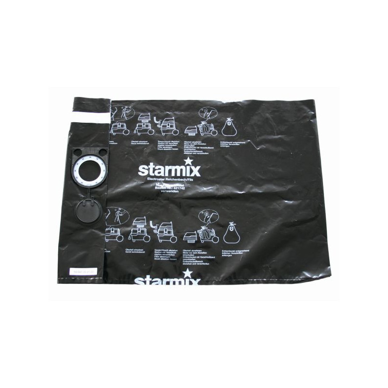 Worki STARMIX PE Azbest 25/35 polietylen, kpl 5 szt Worki STARMIX PE Azbest 25/35 polietylen, kpl 5 szt