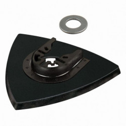 Trójkątny dysk szlifierski 95 mm (na rzep) Wolfcraft - do urządzeń oscylacyjnych Trójkątny dysk szlifierski 95 mm (na rzep) Wolfcraft - do urządzeń oscylacyjnych