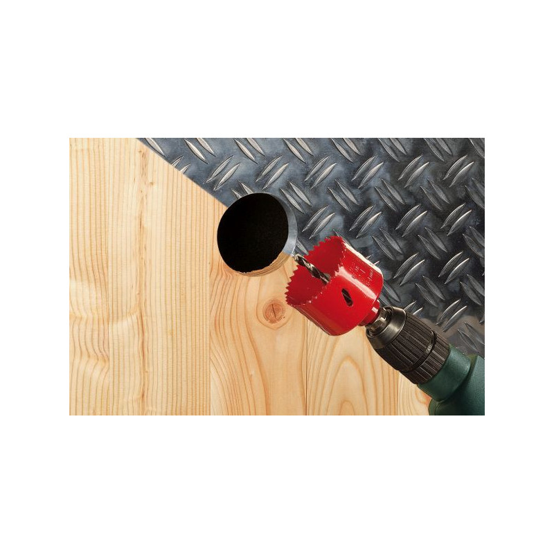 Otwornica BiM 60 mm Wolfcraft - kompletna Otwornica BiM 60 mm Wolfcraft - kompletna