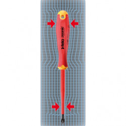 Wkrętak FELO Ergonic SLIM VDE plus/minus Z2 Wkrętak FELO Ergonic SLIM VDE plus/minus Z2