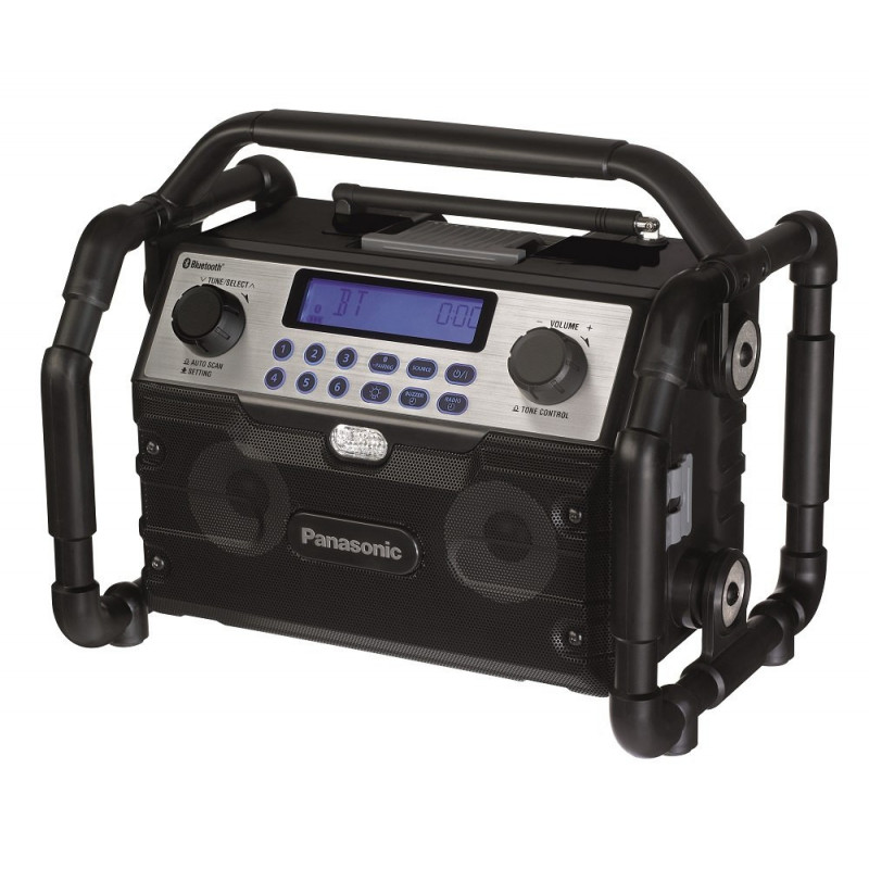 Przenośne Radio PANASONIC /Dual Voltage 14,4V/18V/AC, Bluetooth, (Bez akumulatora, ładowarki)