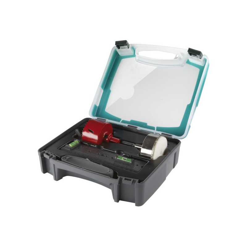 Zestaw otwornic 68 mm/ BiM + Ceramic Wolfcraft Zestaw otwornic 68 mm/ BiM + Ceramic Wolfcraft