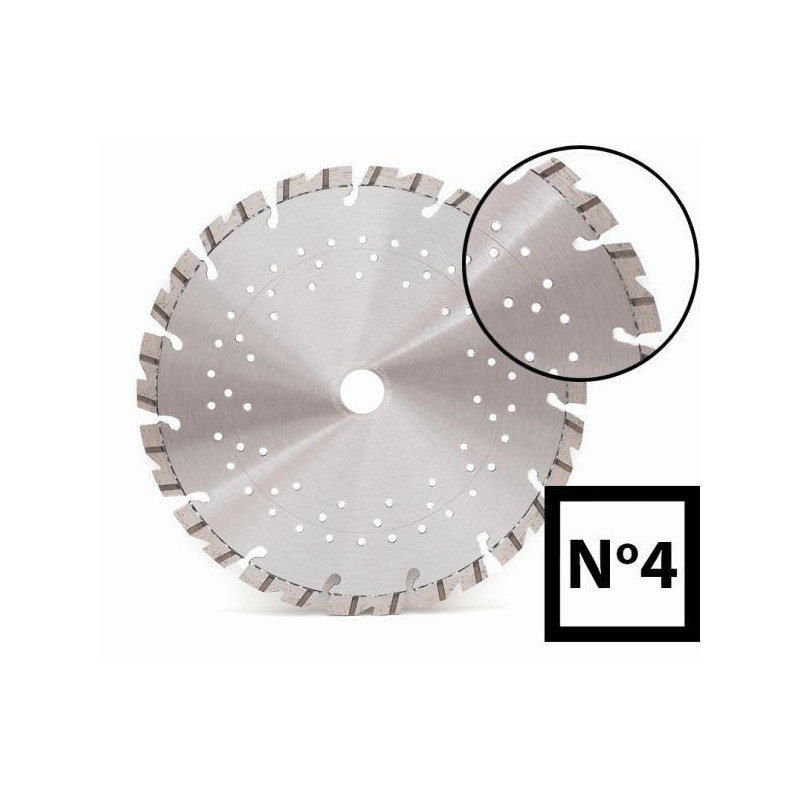 Tarcza diamentowa 125 x 22/10 ABRABORO N4, profesjonalna