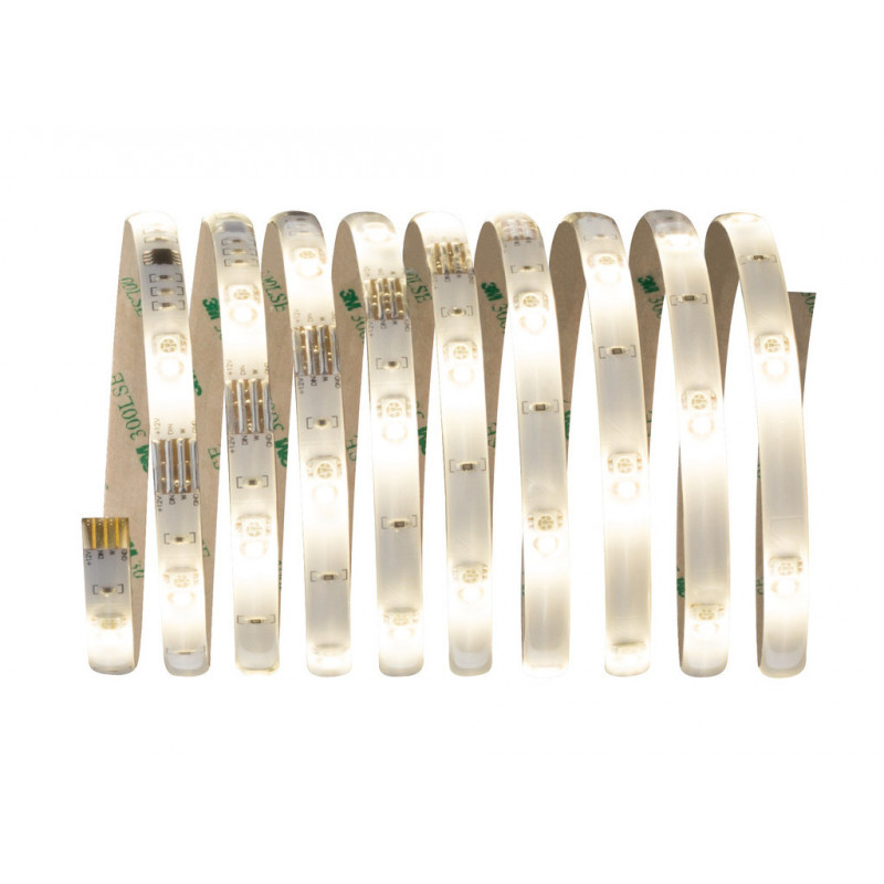 Digital LED Stripe Set 3m RGB 11,8W 230/12V 24 A Białyt Tworzywo sztuczne Digital LED Stripe Set 3m RGB 11,8W 230/12V 24 A Białyt Tworzywo sztuczne