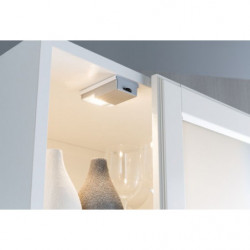 Lampka meblowa do szaf przesuwnych SNAP LED 25lm 2700K 4xAAA srebrny / tworzywo sztuczne Lampka meblowa do szaf przesuwnych SNAP LED 25lm 2700K 4xAAA srebrny / tworzywo sztuczne