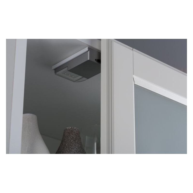 Lampka meblowa do szaf przesuwnych SNAP LED 25lm 2700K 4xAAA srebrny / tworzywo sztuczne Lampka meblowa do szaf przesuwnych SNAP LED 25lm 2700K 4xAAA srebrny / tworzywo sztuczne