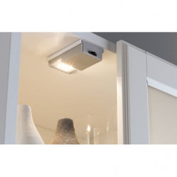 Lampka meblowa do szaf przesuwnych SNAP LED 25lm 2700K 4xAAA srebrny / tworzywo sztuczne Lampka meblowa do szaf przesuwnych SNAP LED 25lm 2700K 4xAAA srebrny / tworzywo sztuczne