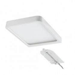 Vane LED oprawy meblowe kwadratowe 2x8W 15VA 230/12V 105x140mm Biały Mat/Aluminium Vane LED oprawy meblowe kwadratowe 2x8W 15VA 230/12V 105x140mm Biały Mat/Aluminium