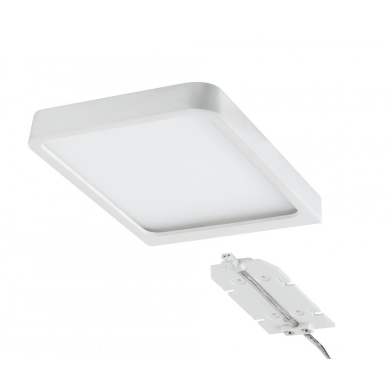Vane LED oprawy meblowe kwadratowe 2x8W 15VA 230/12V 105x140mm Biały Mat/Aluminium Vane LED oprawy meblowe kwadratowe 2x8W 15VA 230/12V 105x140mm Biały Mat/Aluminium