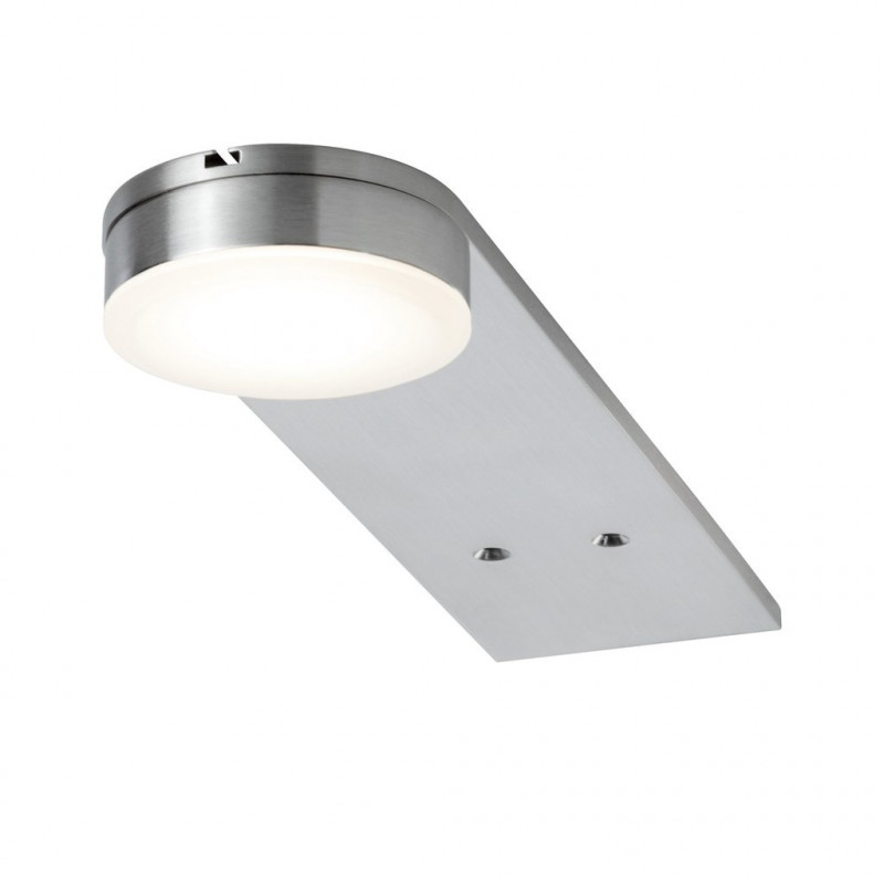 Oprawy meblowe LED 3x3W 15VA długie 230V/350mA 200x50mm Żelazo satynowe/Metal Akryl Oprawy meblowe LED 3x3W 15VA długie 230V/350mA 200x50mm Żelazo satynowe/Metal Akryl