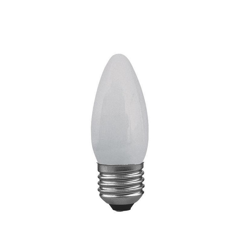 Żarówka dekoracyjna Świeca Mat, E27, fi35mm, 8W Żarówka dekoracyjna Świeca Mat, E27, fi35mm, 8W