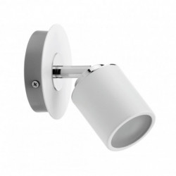 Oprawa ścienno-sufitowa TUBE GU10 max. 1x10W IP44 230V biały / chrom /metal Oprawa ścienno-sufitowa TUBE GU10 max. 1x10W IP44 230V biały / chrom /metal