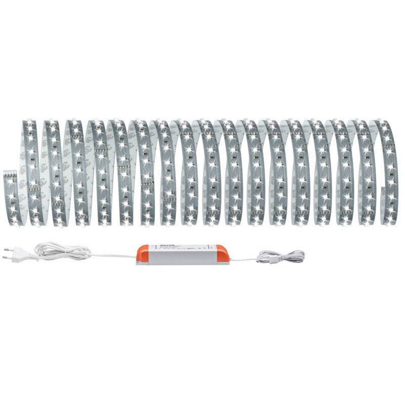 MaxLED 500 zestaw podstawowy 10m światło dzienne 60W 230/24V 75VA Srebrny MaxLED 500 zestaw podstawowy 10m światło dzienne 60W 230/24V 75VA Srebrny