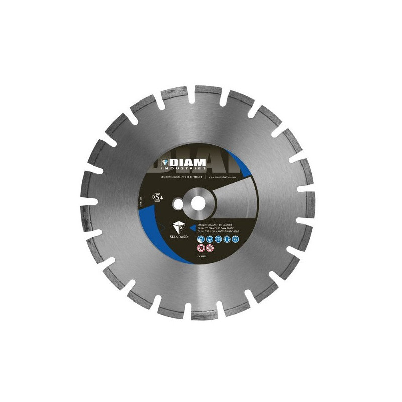 Tarcza diamentowa do asfaltu 400 x 25,4/10 DIAM AS50  laser, standard +