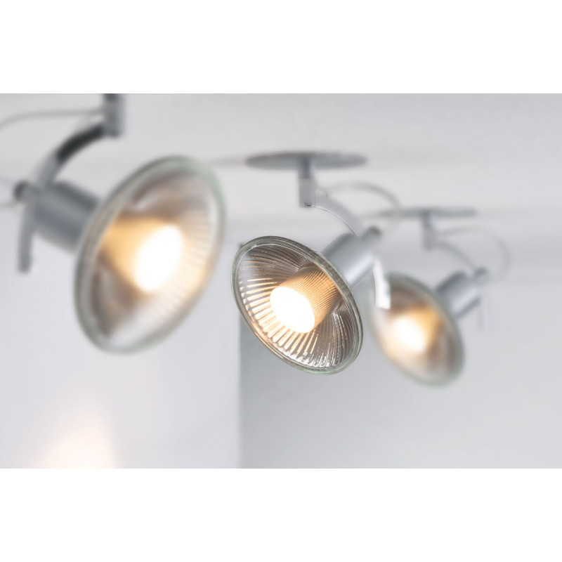 Źródło światła LED QPAR111 4W 24st.GU10 350lm 2700K 230V srebrny / szkło Źródło światła LED QPAR111 4W 24st.GU10 350lm 2700K 230V srebrny / szkło