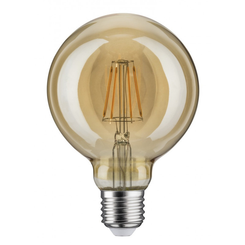 Źródło światła LED Vintage Globe 95 6,5W E27 Złoty 1700K Źródło światła LED Vintage Globe 95 6,5W E27 Złoty 1700K