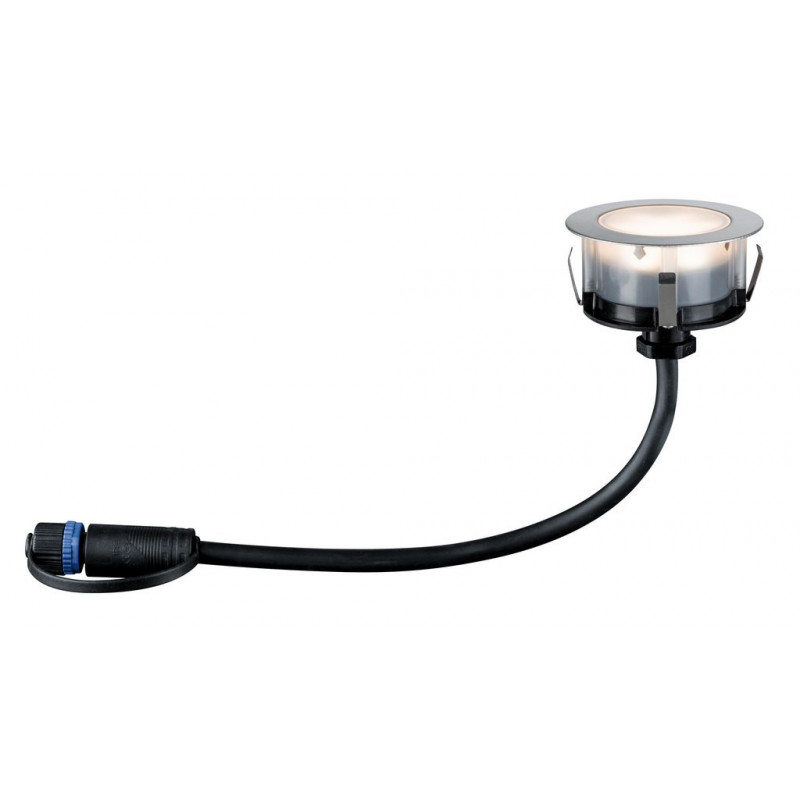 Oprawa wpuszczana Plug & Shine FLOOR ECO LED 3x1.3W 3000K IP65 24V srebrny / tworzywo sztuczne Oprawa wpuszczana Plug & Shine FLOOR ECO LED 3x1.3W 3000K IP65 24V srebrny / tworzywo sztuczne